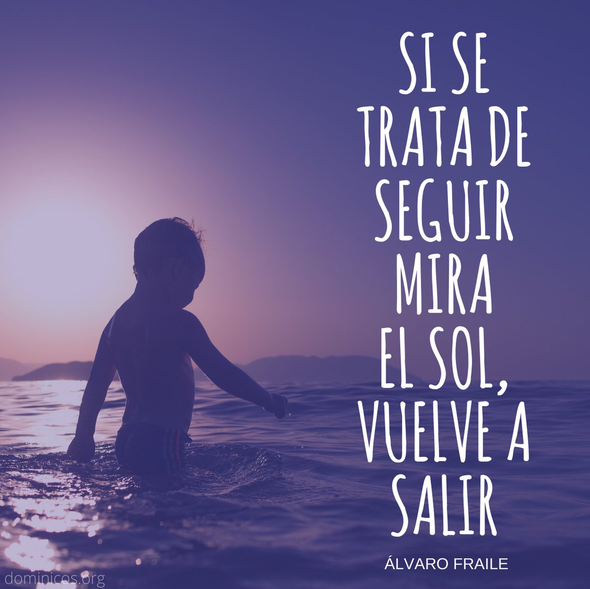 Si se trata de seguir mira el sol, vuelve a salir <a href="/alvaro_fraile/">álvaro fraile</a> #FelizViernes