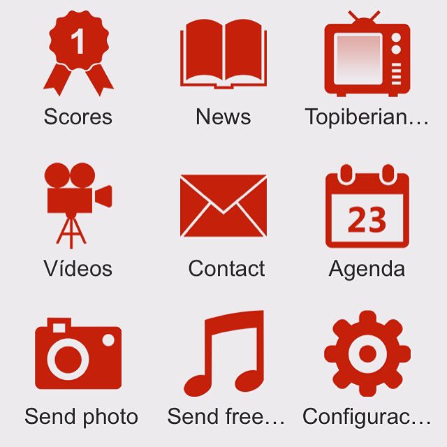 Aún no tienes la App de #Topiberian? Es gratis y disponible para #iPhone y #Android!!