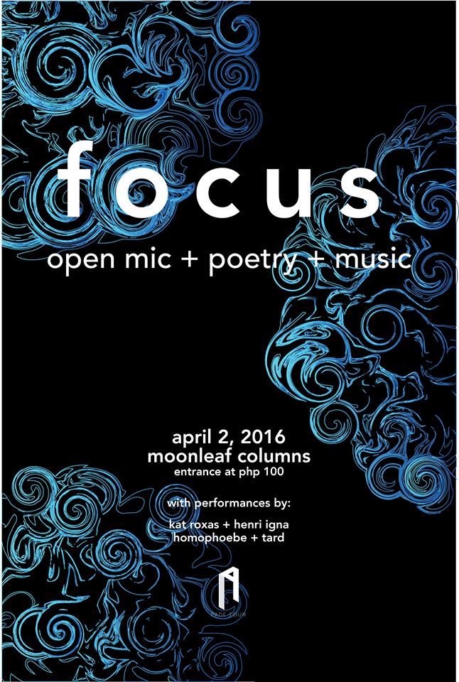 unSauLicited's tweet image. Focus. Open Mic Night. Moonleaf Columns. April 2, 6PM. Click Going here for #FocusOpenMic: facebook.com/events/4512858…