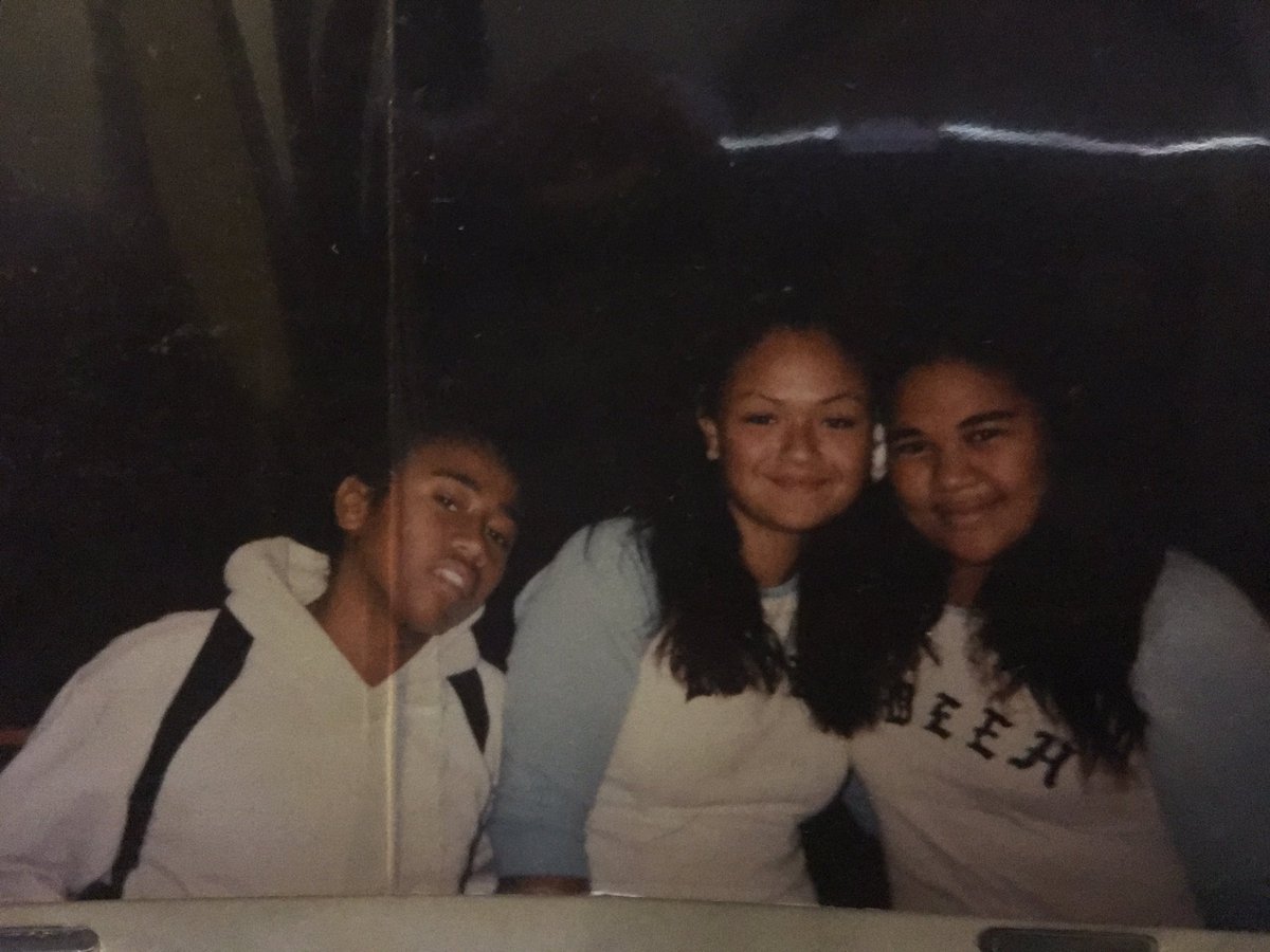 audriFaamaligi's tweet image. Throw it back @SkurryMurry_23 #middleSchoolDays #stepSquad