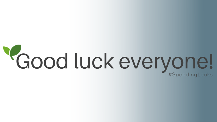 DebtSafe's tweet photo. #SpendingLeaks winner announcement will take place next week. How exciting:-D A big thanks to everyone who took part https://t.co/yk5pvDxmT6
