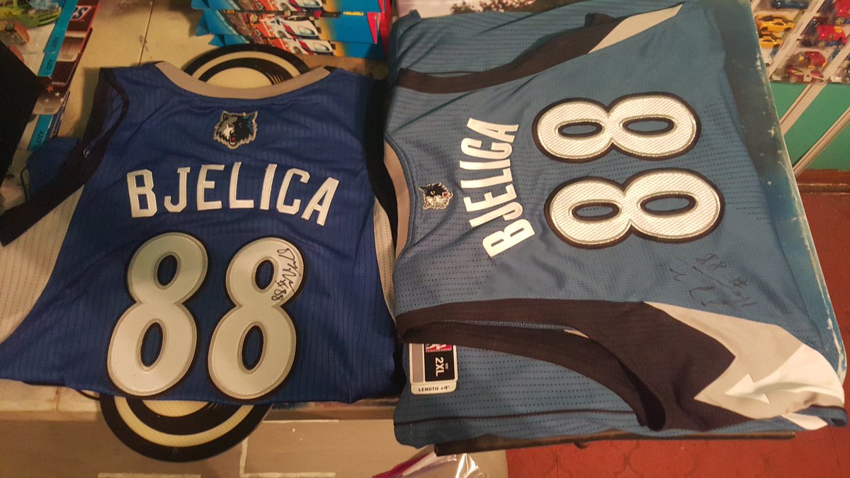 MN_ILLEST's tweet photo. Thank you so much for the signed jersey you sent me brother! @Bjelica88 i want to repay you, youve been sogood to me https://t.co/kpxVNOXhj7