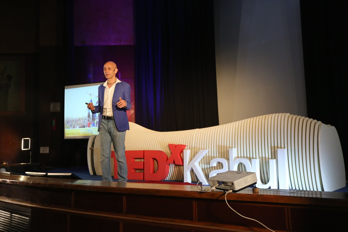 “Learning solidarity becomes a treasure later in life for children to practice in society” David Mason @tedxkabul