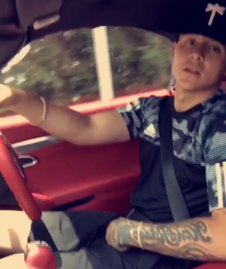 elsiesobomb's tweet photo. Lol caught him off guard 😜💋❤️ @ItsCarlosSonn #mybaby https://t.co/GXTDtG2TII