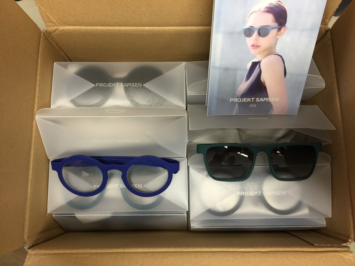 ProvOptical's tweet photo. Full 3D printed glasses @projektsamsen from Germany. Now available in optical or sun @ProvOptical https://t.co/AqQMR8Hbwx