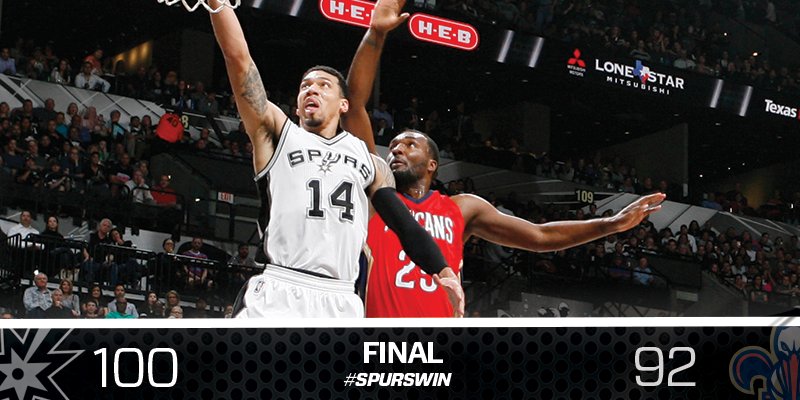 spurs's tweet photo. #SpursWin!! https://t.co/HVQbEcTCpV