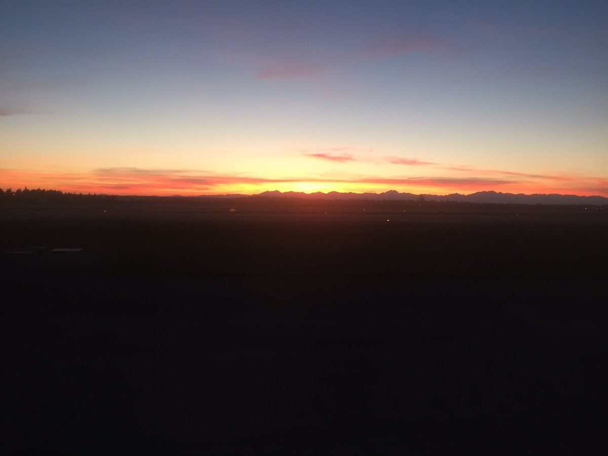 Incredible seattle sunset tonight