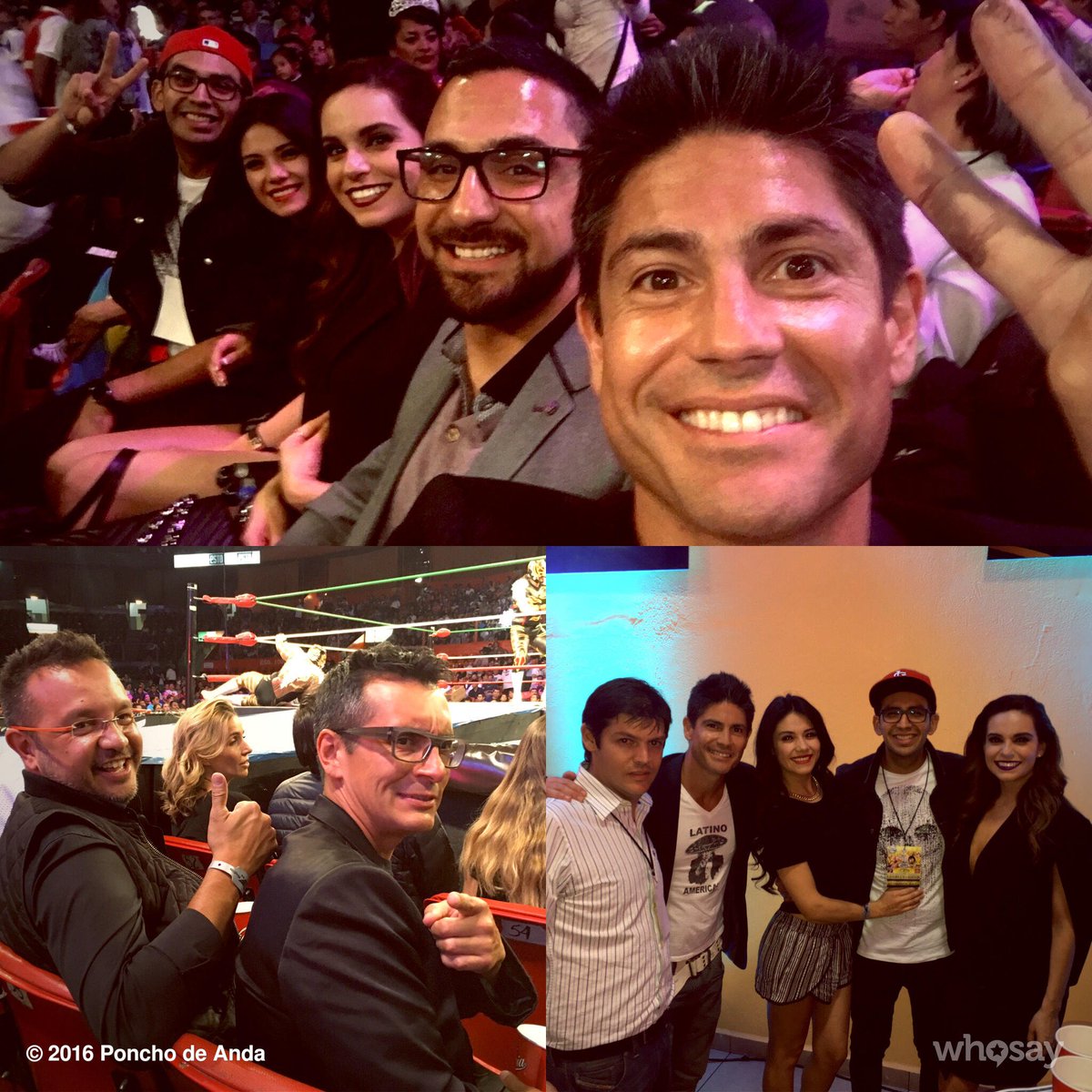 ponchodeanda's tweet photo. La arena estaba de bote en bote... @adri_elproducer @SERGESEPULVEDA @taniarin @elcapiperez https://t.co/fnQXQkeg9g