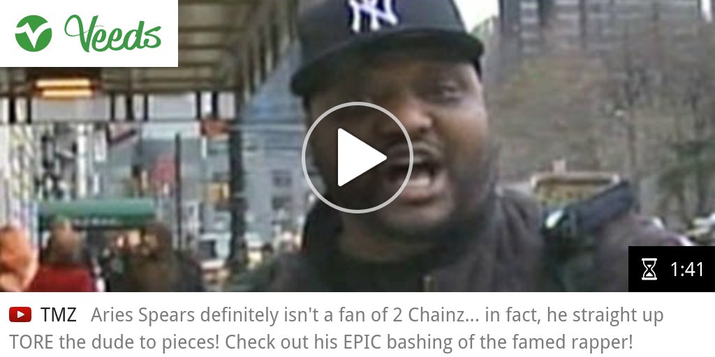 veedsspotlight's tweet photo. VIDEO 'Mad TV' Star Aries Spears RIPS 2 Chainz! ► https://t.co/5C2ibODyWS https://t.co/SkPKOTiqHJ
