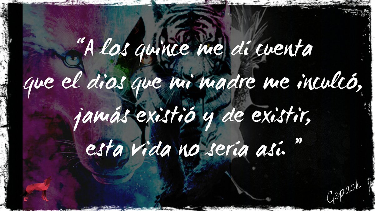 GepackRap's tweet photo. #quince #me #dí #cuenta
#dios #que #madre #inculcó
#jamás #existió #de #existir
#esta #vida #no #sería #así 
#Gepack https://t.co/o9tgCJJrSM