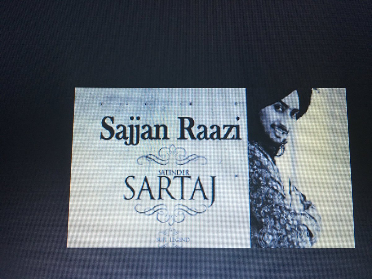 tezaab1984's tweet photo. #Sajjan Raazi- @Satinder Sartaj #love #relaxing https://t.co/kydhuno8oL