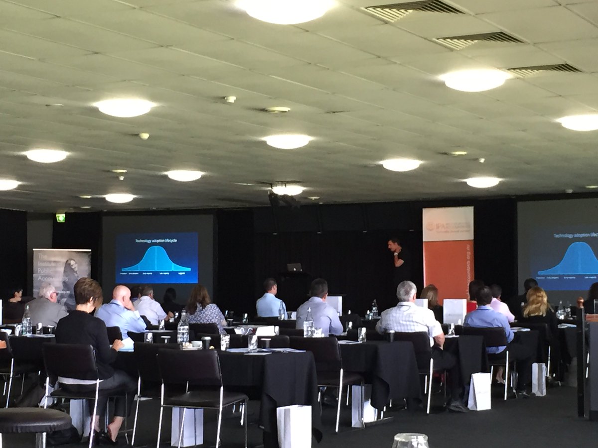 ipaaccountants's tweet photo. Steven Leaney from @Xero insight on technological progression #IPASAconference https://t.co/6WJfwLaqHr