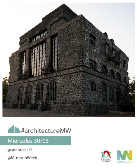 anahuacalli's tweet image. El museo se divide en tres niveles que recrean el inframundo, la vida terrenal y el supramundo. #architectureMW