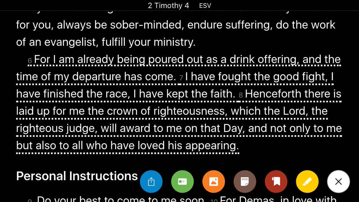coach_atownsend's tweet photo. When my life is coming to an end, I want to be able to confidently say what Paul told Timothy in 2 Timothy 4 https://t.co/CbmxWxCL2w