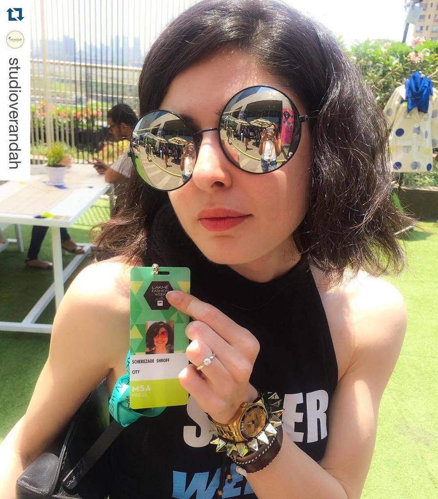sherryshroff's tweet photo. Jenny's from the block but Sherry's from the city! 😎😂 #newblogname #lakmefashionweek #notm… https://t.co/lxYma7Jp6J https://t.co/EuCjpubn5S