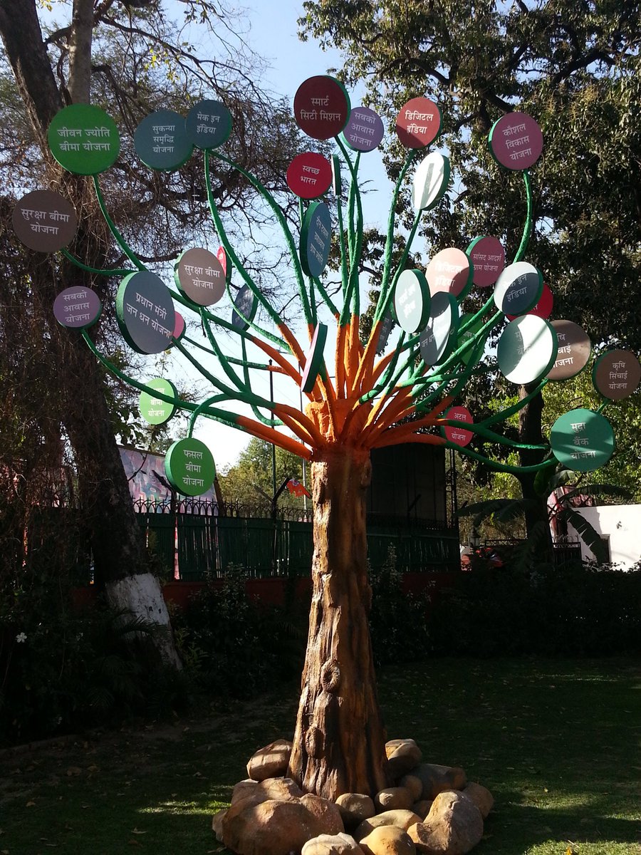 BJP4Delhi's tweet photo. #DevelopmentTree
#TransformingIndia https://t.co/Qk5oLDGgLt
