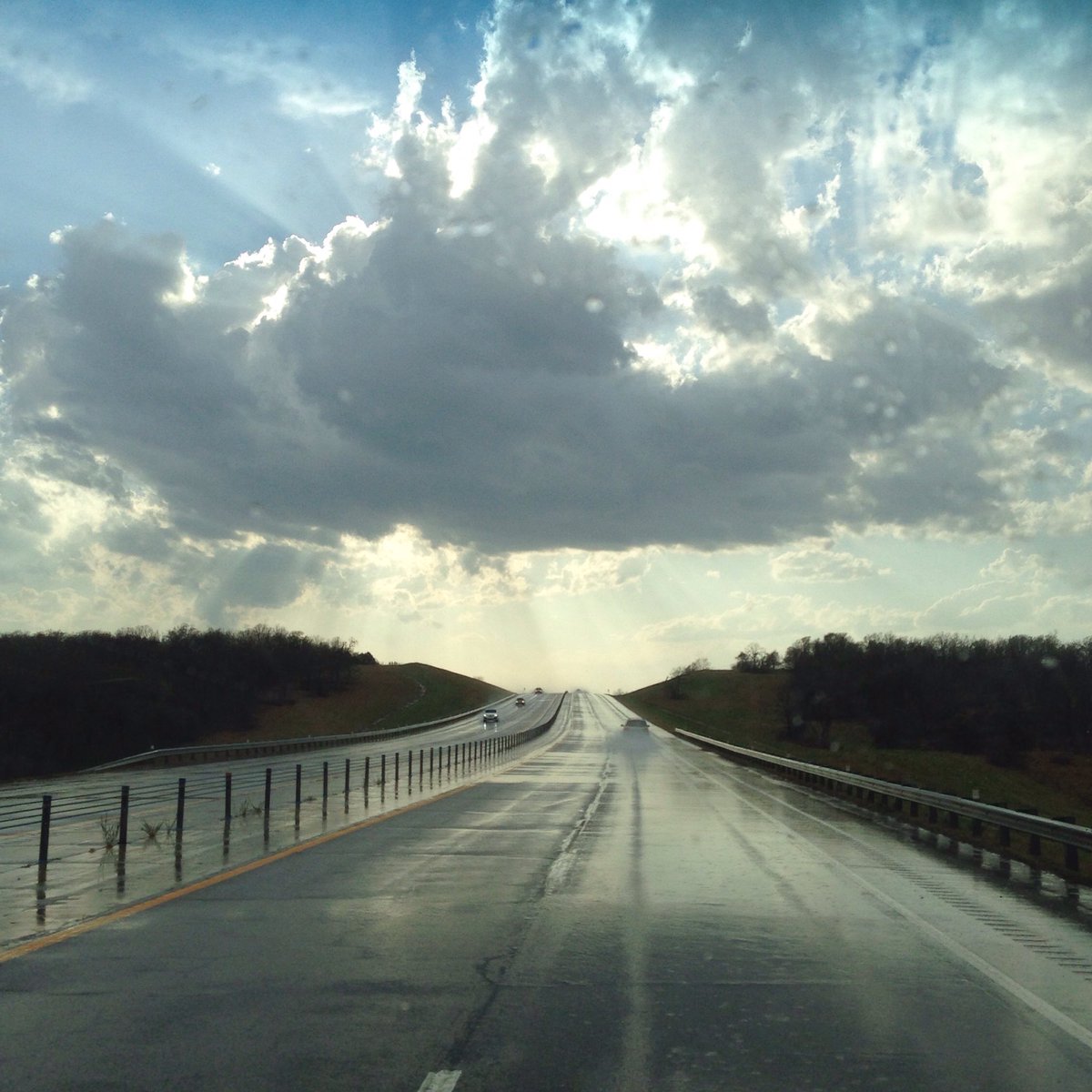 macmarklemore's tweet image. Whew. Exhausting trek through rainy/sunny Oklahoma today. #VanAcrossAmerica #VanLife #unfiltered