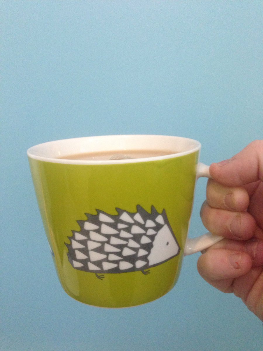 SumtinTeaRiffic's tweet photo. With a really early start you just can’t beat a new #teacup https://t.co/7hjE0ZMTgi