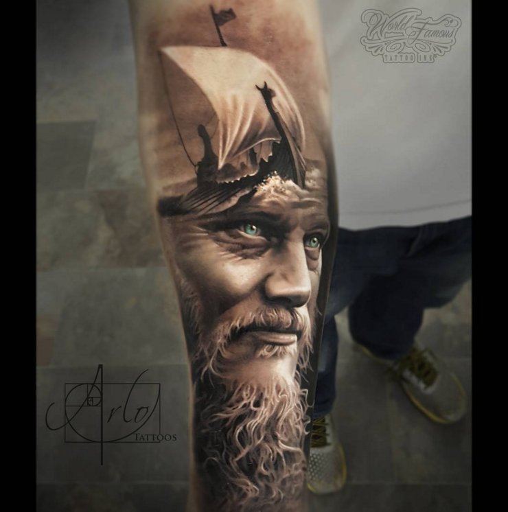 tattoodotmusic's tweet photo. #tattoodotcom #inkoftheday by @arlotattoos
#realistictattoo #portraittattoo #shiptattoos
https://t.co/NVjba28S40 https://t.co/TQoVhK9tTc