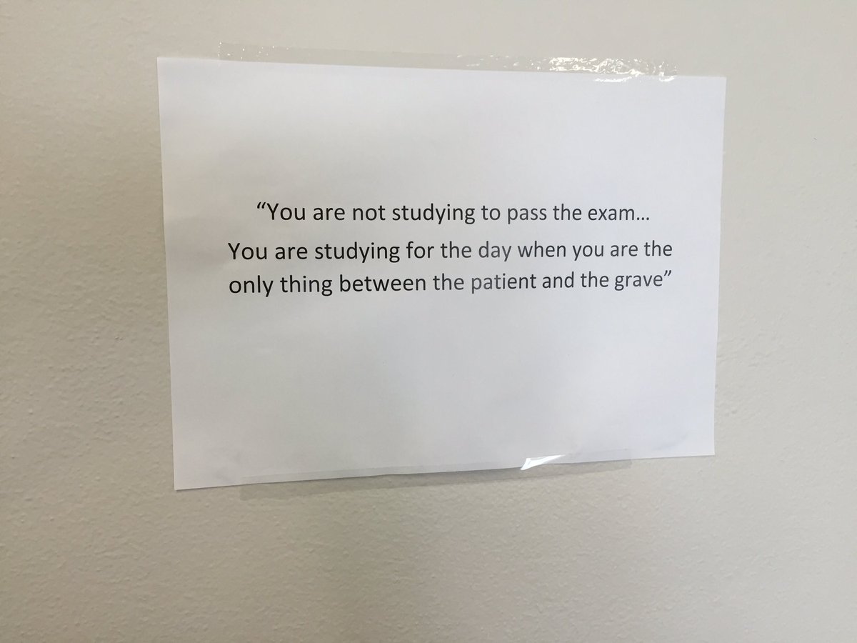 Aidan_Baron's tweet photo. Just how far can a message travel?
This blue-tacked to the wall of my university health science prac lab
#FOAMed https://t.co/VeAIjs4dih