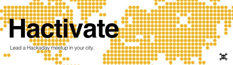 hackaday's tweet photo. Join #Hactivate, our first world-wide live event on April 23rd!
Lead a Hackaday Meetup: https://t.co/EhGxV5nEmX https://t.co/Lr2MLM8y5V