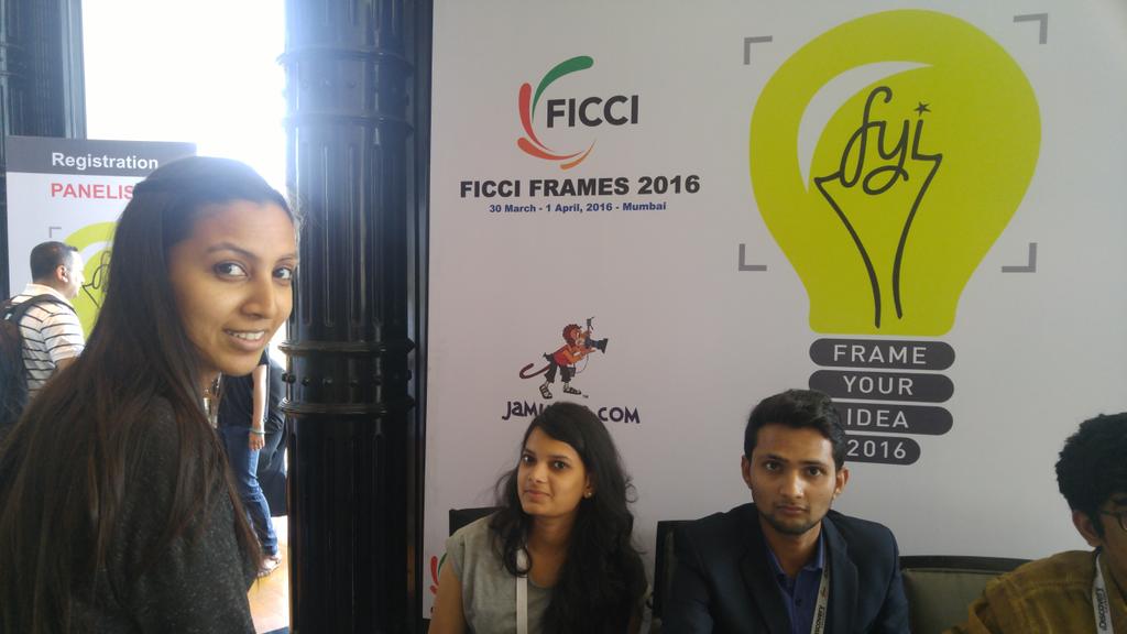 VGhodgaonkar's tweet photo. Attended #ficciframes16 #frameyouridea .super initiative to bring writers and filmakers 2gether!kudos @virafpatel https://t.co/KvncVyHkaW