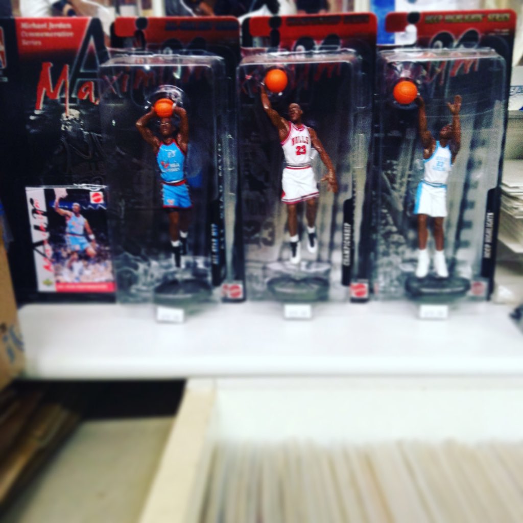 ShopTheComic's tweet photo. Sale $50 set of 3 #jordan #actionfigures #maximumair message us now to order https://t.co/AdXi0KOcMX