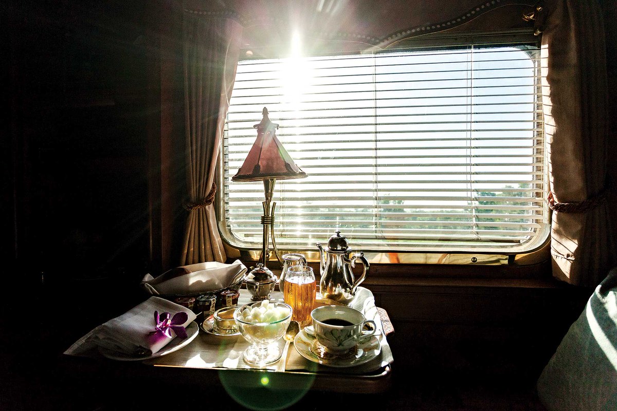Rediscover the glamour of train travel on Southeast Asia's Orient Express bloom.bg/1olYAzN