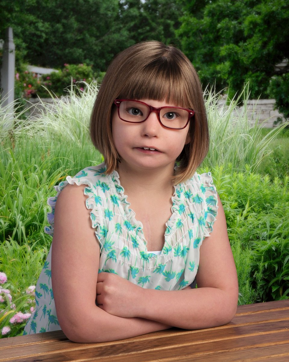 JimFerretti1976's tweet photo. Hard to imagine that this big girl has had 3 open heart surgeries. #CHDAwareness #springpicture https://t.co/4DVKnJfIz5