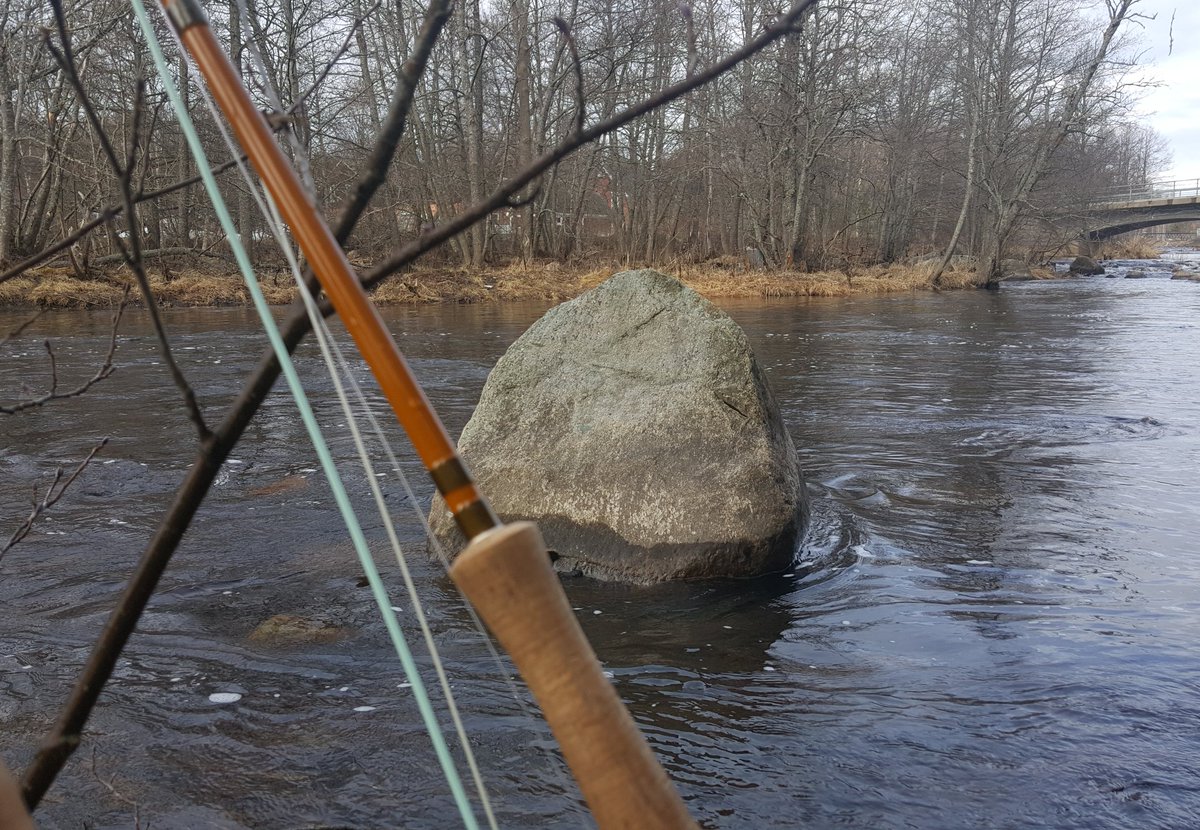 thspey's tweet image. Nice day by the River Harmånger in Sweden.