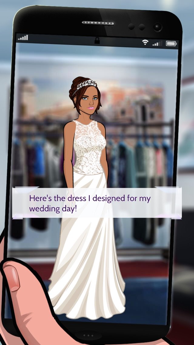 Take a look at the wedding dress I designed for my big day! #demipathtofame bit.ly/EpisodeHere