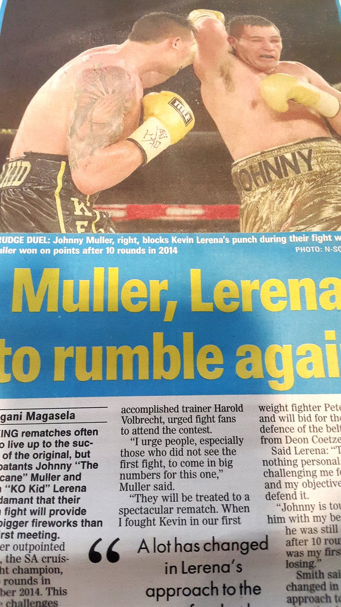 AFRICANRING's tweet photo. Gentlemen we have a fight! Public interest is crazy. @EmperorsPalace @GoldenGlovesSA @SuperSportTV @Kevin_Ko_Lerena https://t.co/zd1fSarUDP
