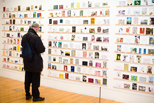 Alison Wilding, Peter Blake, Steve McQueen &amp; Grayson Perry create postcards for @RCASecret. bit.ly/1WXMU21