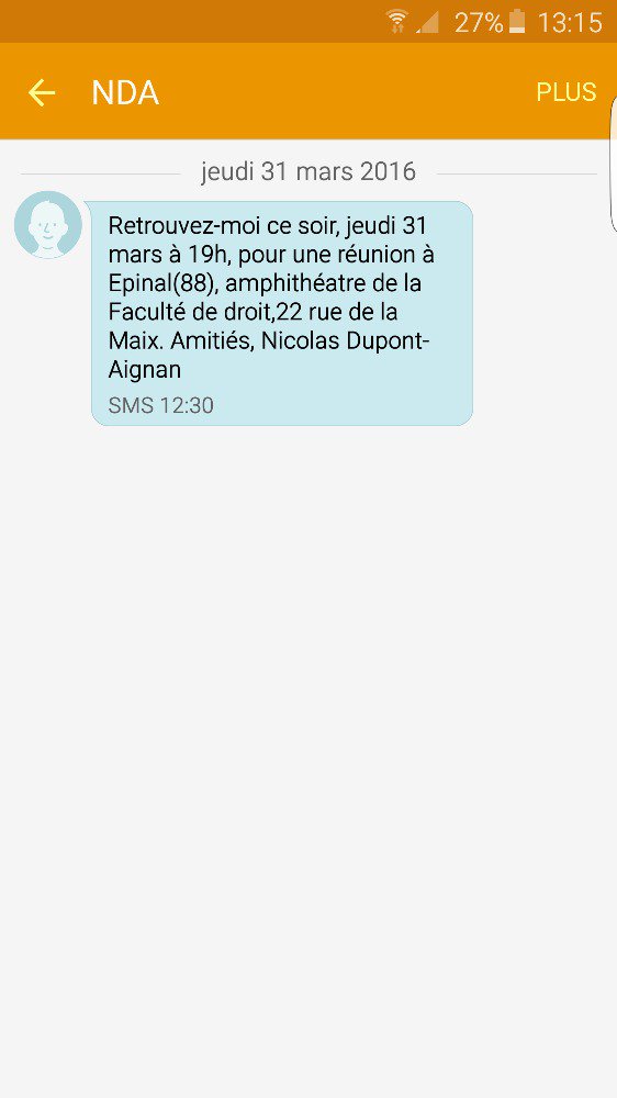 NAH_Metz's tweet photo. #cesoir #nda2017 #epinal #réunionpublique #présidentielles #france @dupontaignan @DLF_Officiel https://t.co/6gMQikgb5f