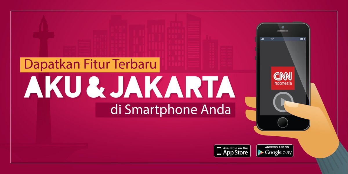 CNNIndonesia's tweet photo. Lihatlah sisi kehidupan Jakarta dari sisi yang berbeda di fitur #AkuDanJakarta melalui smartphone Anda. #CNNID https://t.co/VTb5hZAz7g