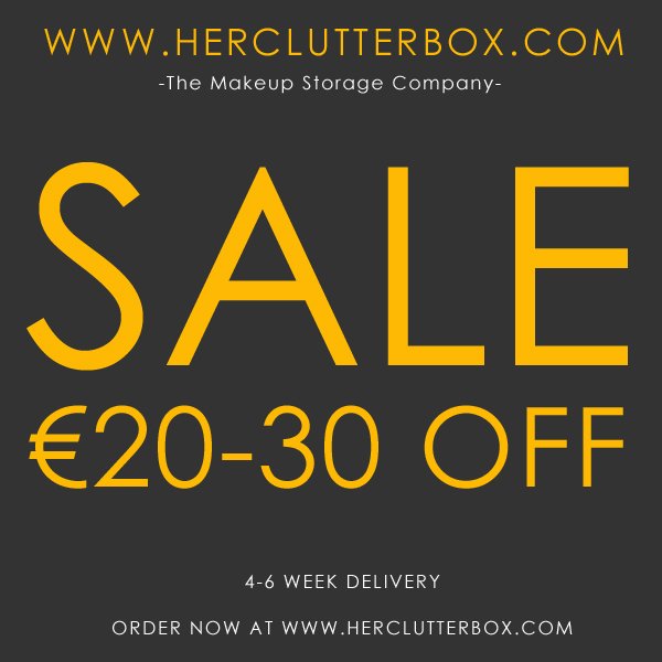 ZoeyPMA's tweet image. @herclutterbox WIN our BEST SELLING 6 Drawer ClutterBox,Follow &amp;amp; RT! #herclutterbox #beautyproducts #competition