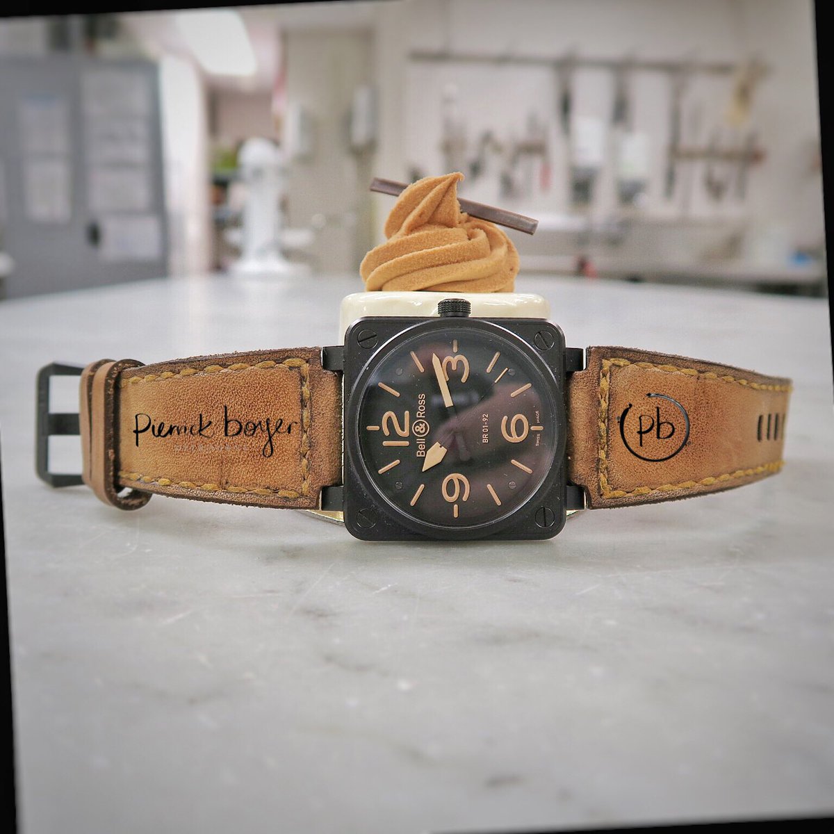 PierrickBoyer's tweet photo. My B&amp;R @bellrosswatches 
❤️💖
#bellross #bellandross #bellrosswatches #bellrosscommunity #BR0192 #Heritage #Bahibe https://t.co/Xt0rRTVxJK