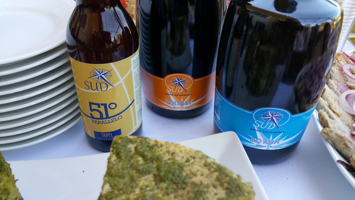 Degustazione incrociata di .<a href="/SudBirra/">SUD BirraArtigianale</a> e #casazarotti #buonocomeilpesce #cilento