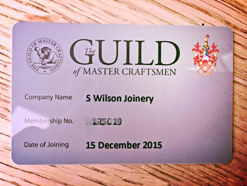 swilsonjoinery's tweet image. Official member &quot;The Guild Of Master Craftsmen&quot; choose a tradesmen with confidence #prideinwork #joiner #saletown