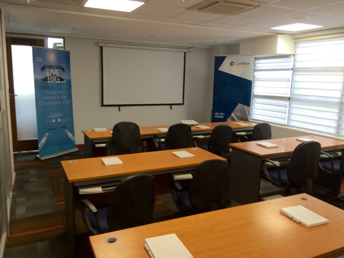 ComstorAfrica's tweet image. Early morning set up in readiness for Kenya Cisco Workshop #ArchitectureTraining #DCCComstorEA @CiscoDistEMEAR