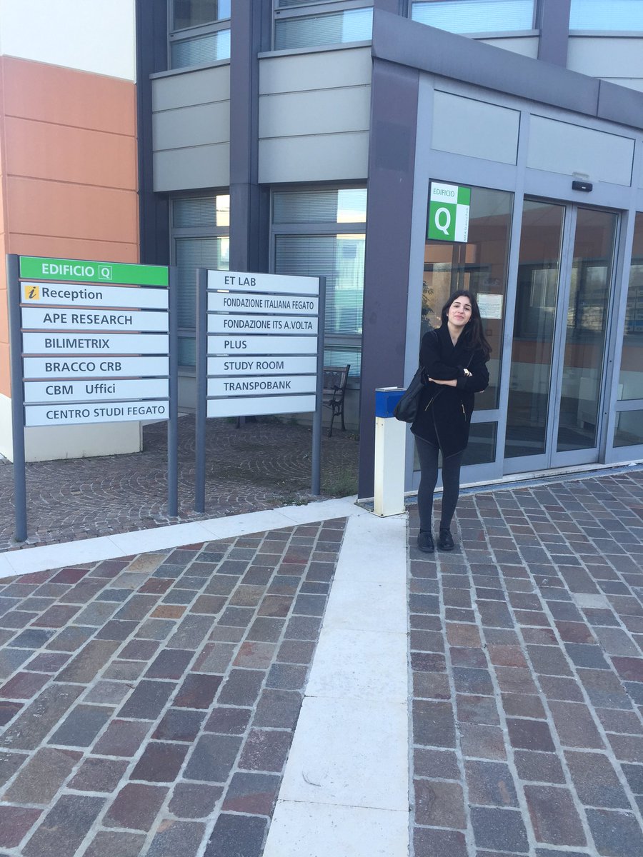 isis_bem's tweet photo. Arrivati #ASOC1516 #Rottapharm #Trieste #AreaSciencePark https://t.co/b5hL8KGJJc