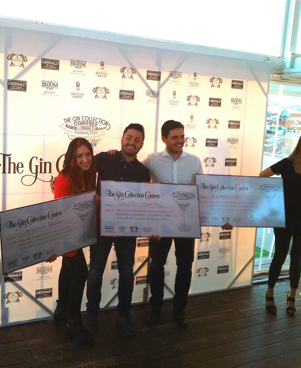 wkyregal's tweet photo. David Marmol, Cristina Bruno y Edu Val son los tres ganadores de #thegincollectioncontest 2016. felicitaciones! https://t.co/C6JIm6CbUk