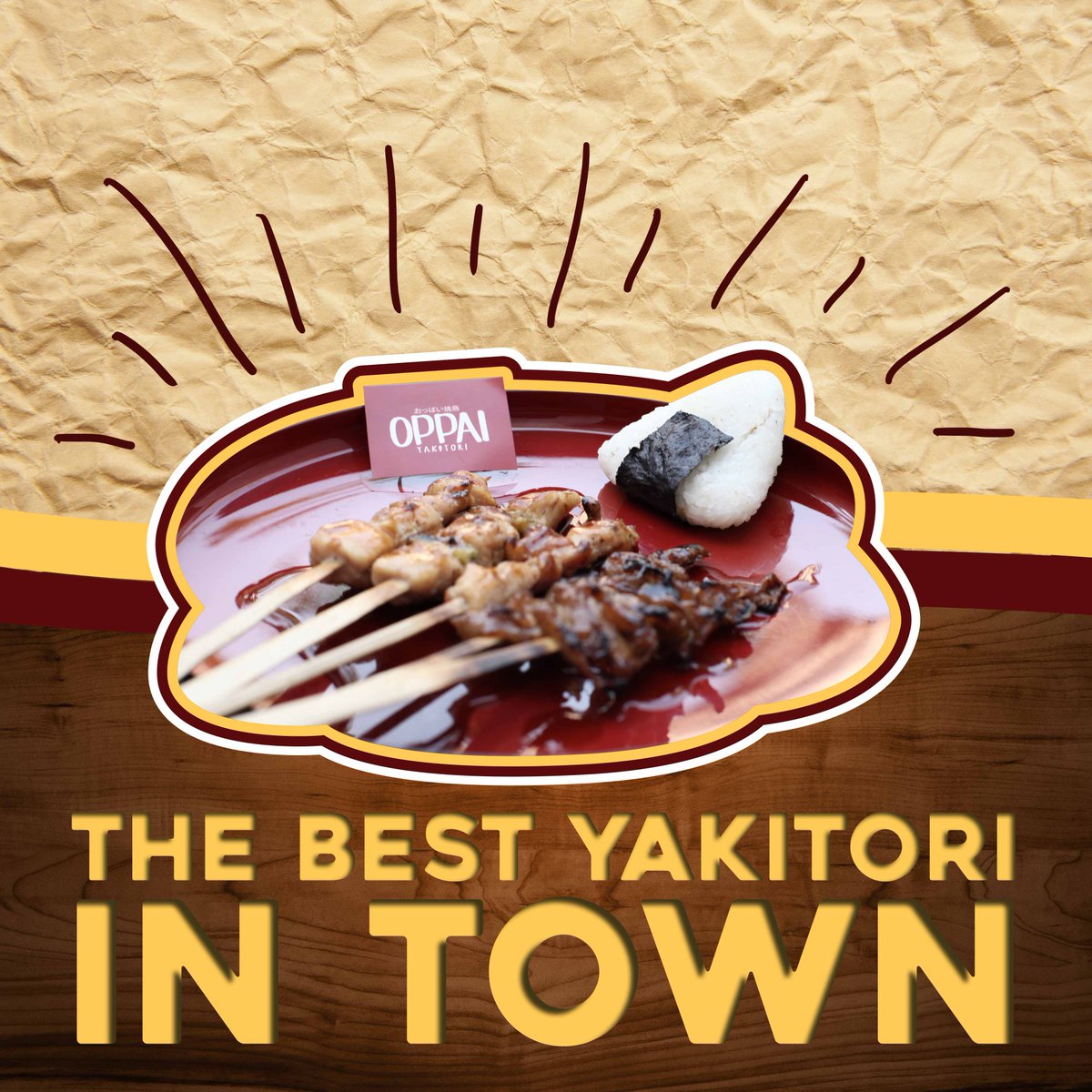 Hujan sore-sore gini makin lebih enak lagi kalo disambung NgeOppai bareng temen, let's grill with us guys!!!