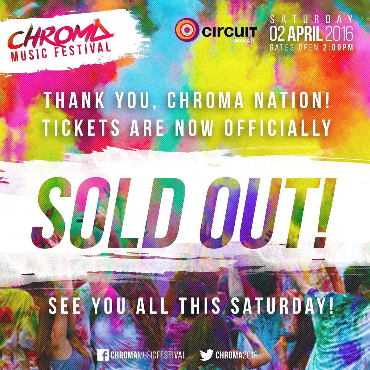 philconcerts's tweet photo. #RaveForACause
See you in 2 days #ChromaNation at @CircuitMakati https://t.co/1WYSI4PXbh