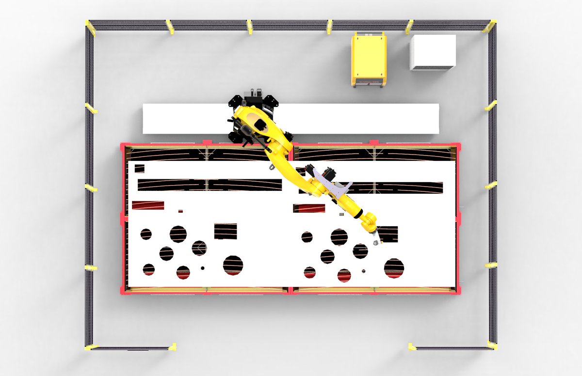 GFG_Robotics's tweet image. GFG BIG CUT, el robot pensado para las grandes chapas. Corta chapas de un espesor de hasta 150mm y medidas 8 x 3mts.