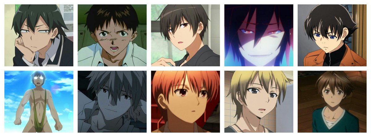 アニメ好きな人ともっと繋がりたい！
男性Ver.
#この中に好きなキャラいる人RT 
#好きなアニメあったらRT 
#アニメ好きと繋がりたい