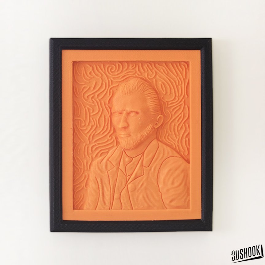 3DSHOOK's tweet photo. Happy Bday #VanGogh -  #3DPrint our Cousin Vinny Tile https://t.co/H6o3V7hZWr #3dprinting #art #diy #3dshook #makers https://t.co/qL0N7JMiU9