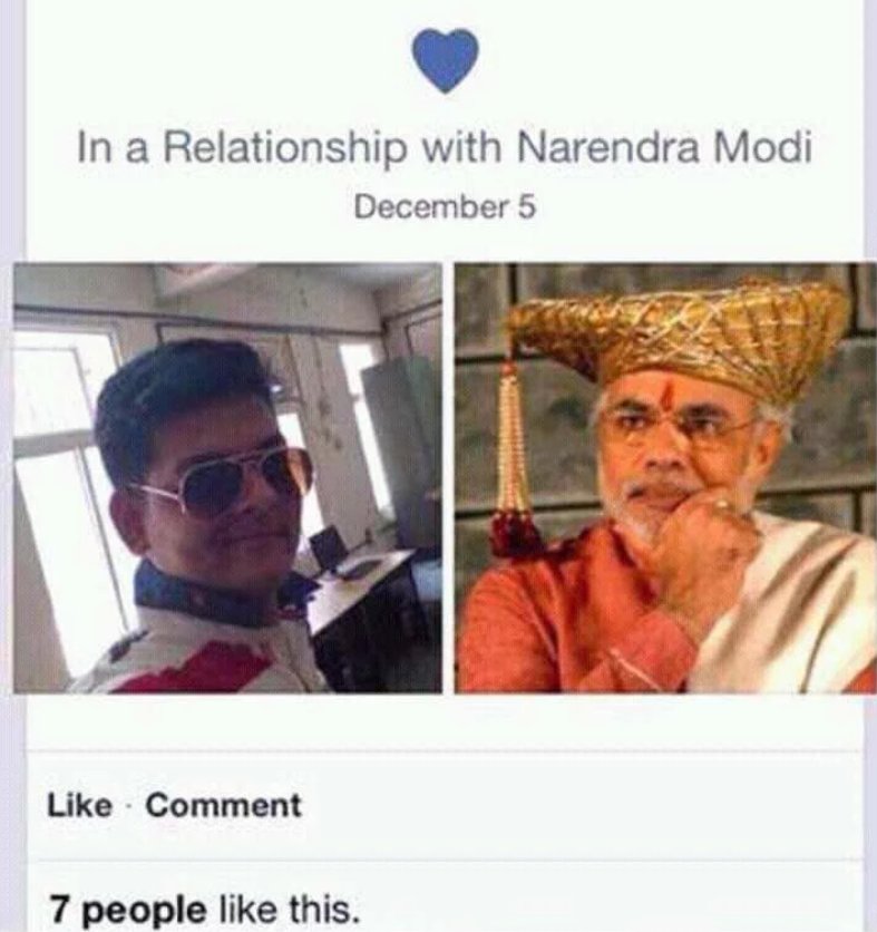 NamanSpeaks's tweet photo. Modi's new love
#GayModi
#ModiKiChorMCD https://t.co/89eLXtPWoZ
