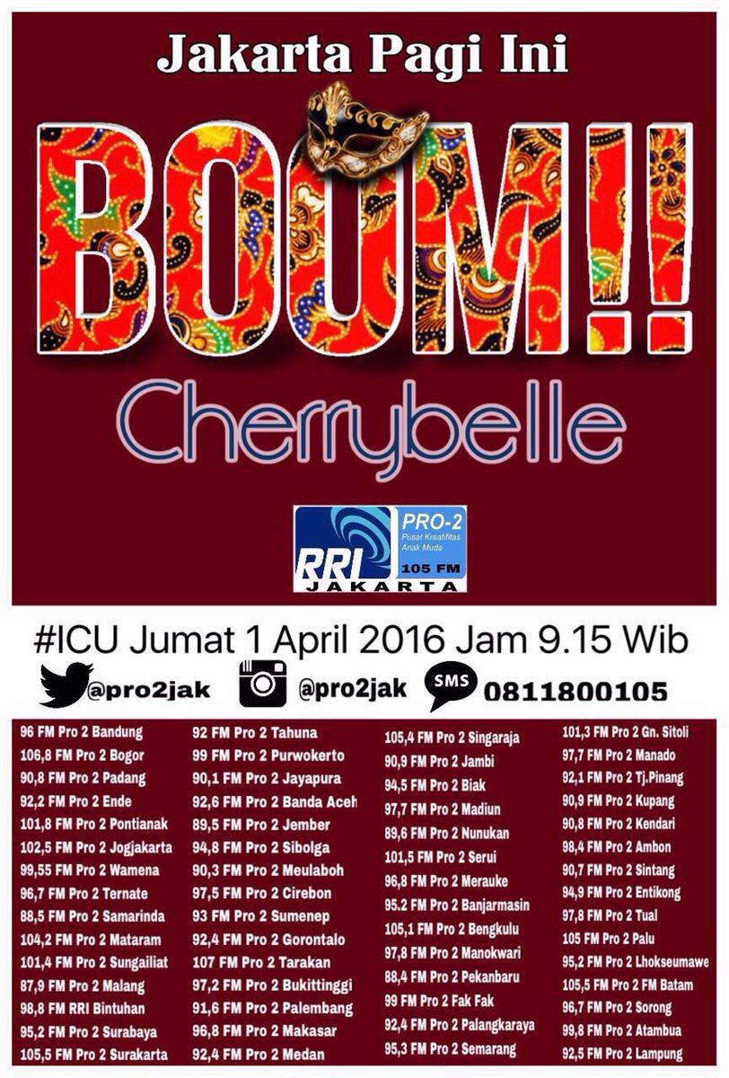 Besok Serentak, dengerin ya jangan lupa