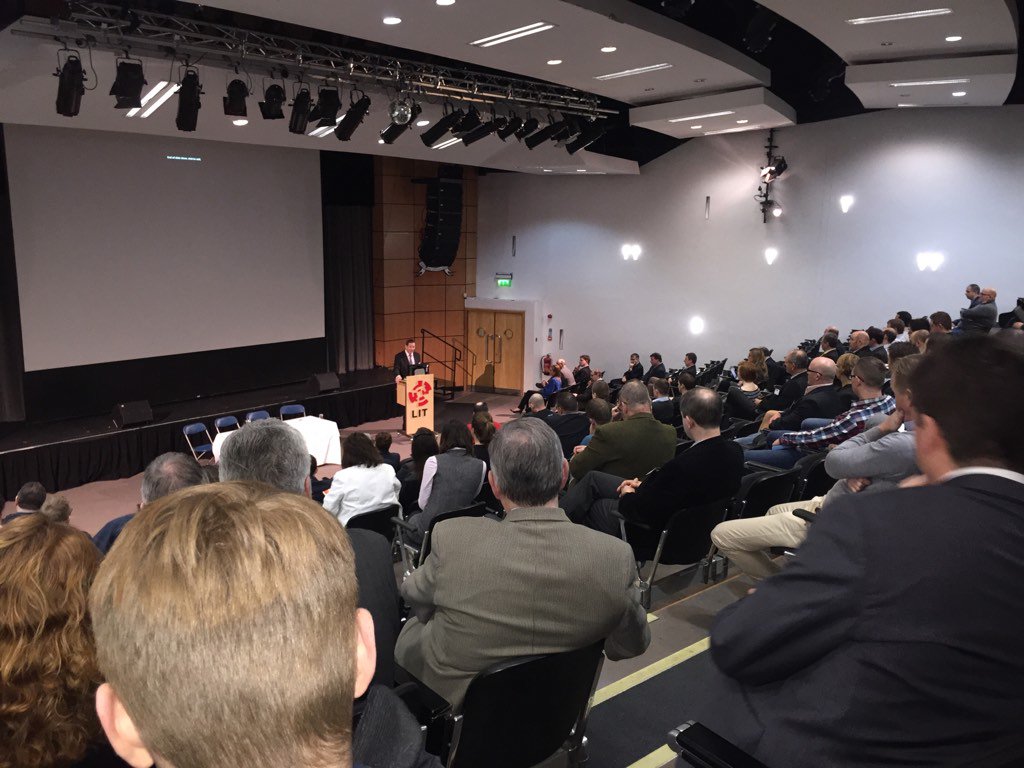 Dr. Liam Browne <a href="/SNSSME/">SNS</a> opening our Industry 4.0 Seminar <a href="/innovatelmk/">Innovate Limerick</a> <a href="/Hartnettcentre/">Hartnettcentre</a>